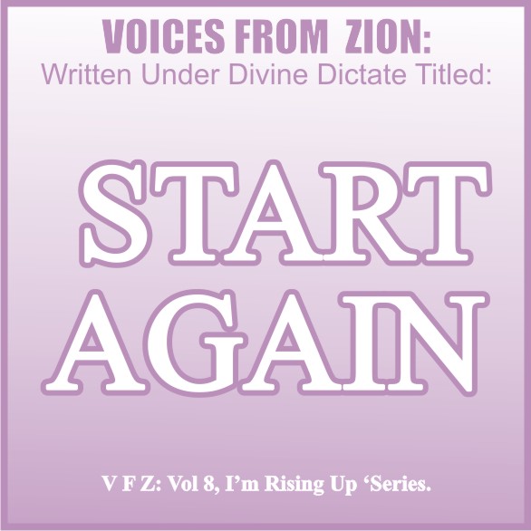 START AGAIN