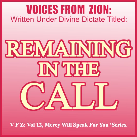 REMAINING IN THE CALL