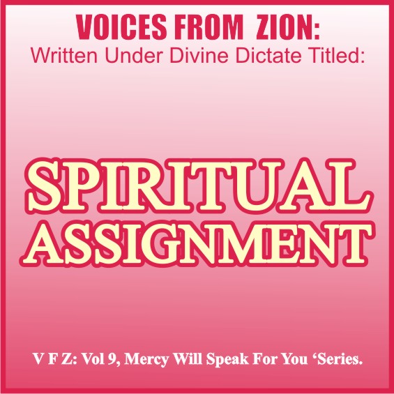 SPIRITUAL ASSIGNMENT