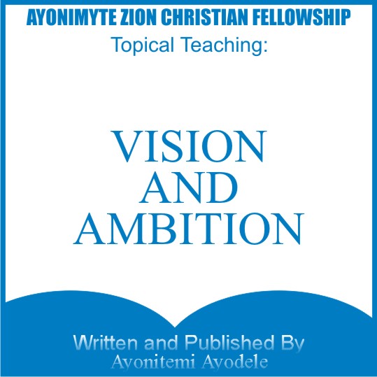 VISION AND AMBITION