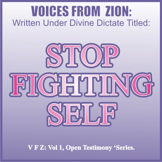 STOP FIGHTING SELF