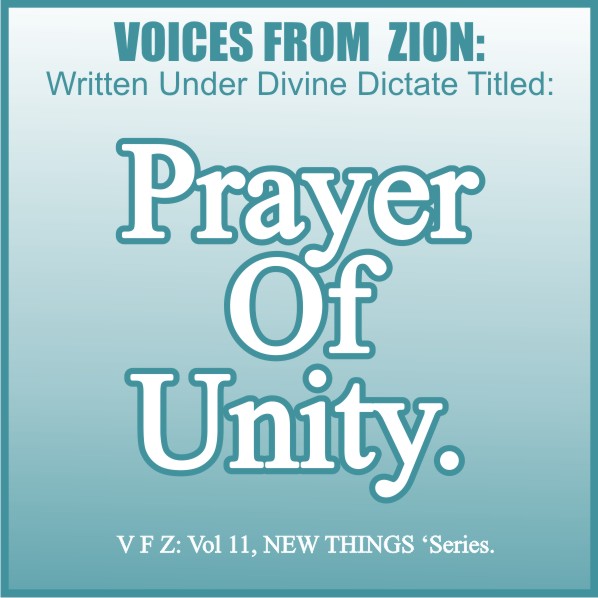 PRAYER OF UNITY