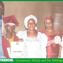 AZCT Financial - Emmanuel Abiola and his Siblings 2015