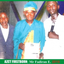AZCT Firstborn - Mr Fadiran E. 2018