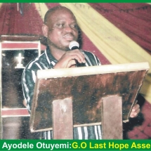 Ayodele Odeyemi G.O Last Hope Assembly