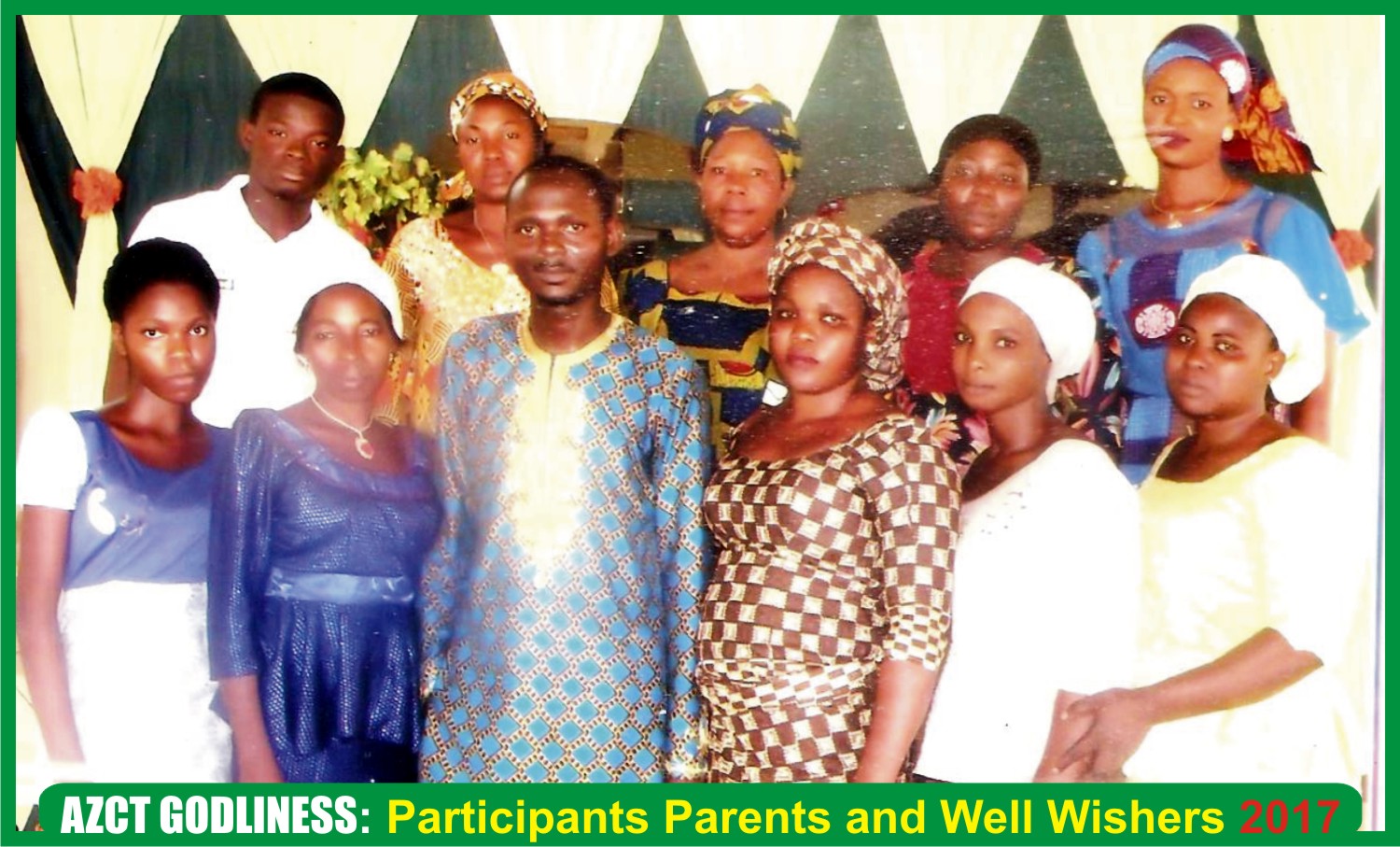 AZCT Godliness participant, parent and well wishers