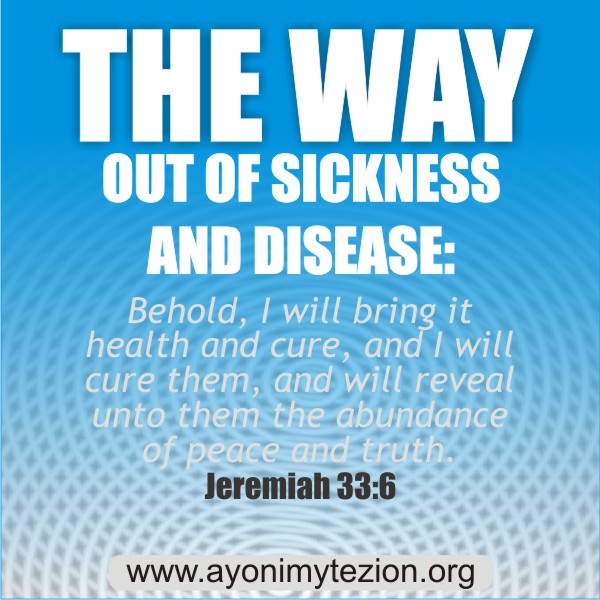 Way out of sickness