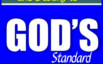 GOD’S STANDARD