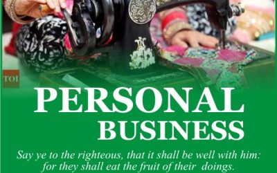 PERSONAL BUSINESS