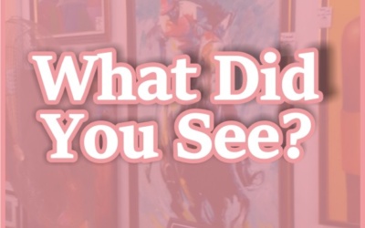 WHAT DID YOU SEE?